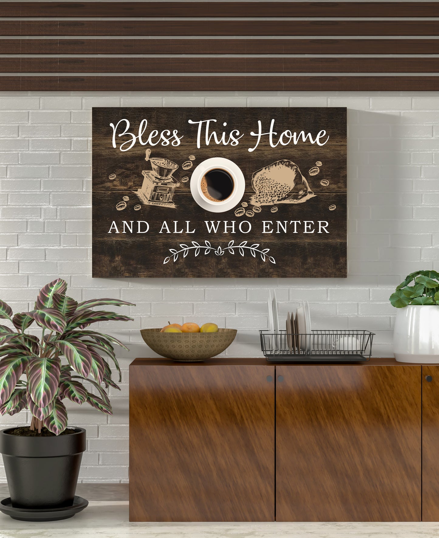 Bless this home sign