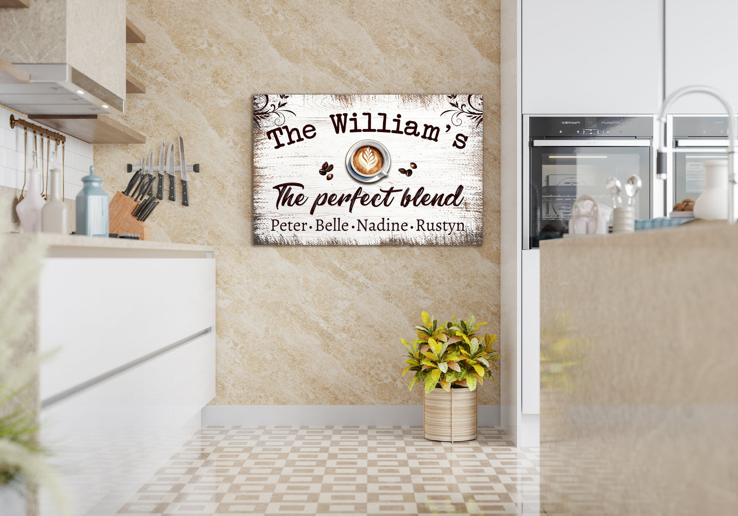 The Perfect Blend Sign
